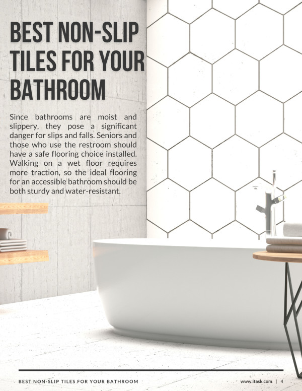 Best Non-slip Tiles For Your Bathroom
