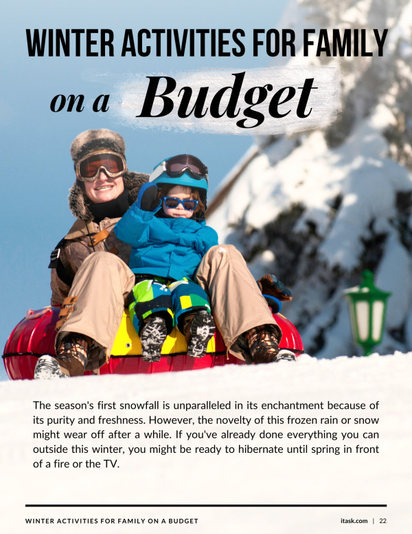 Winter Activities For Families On A Budget