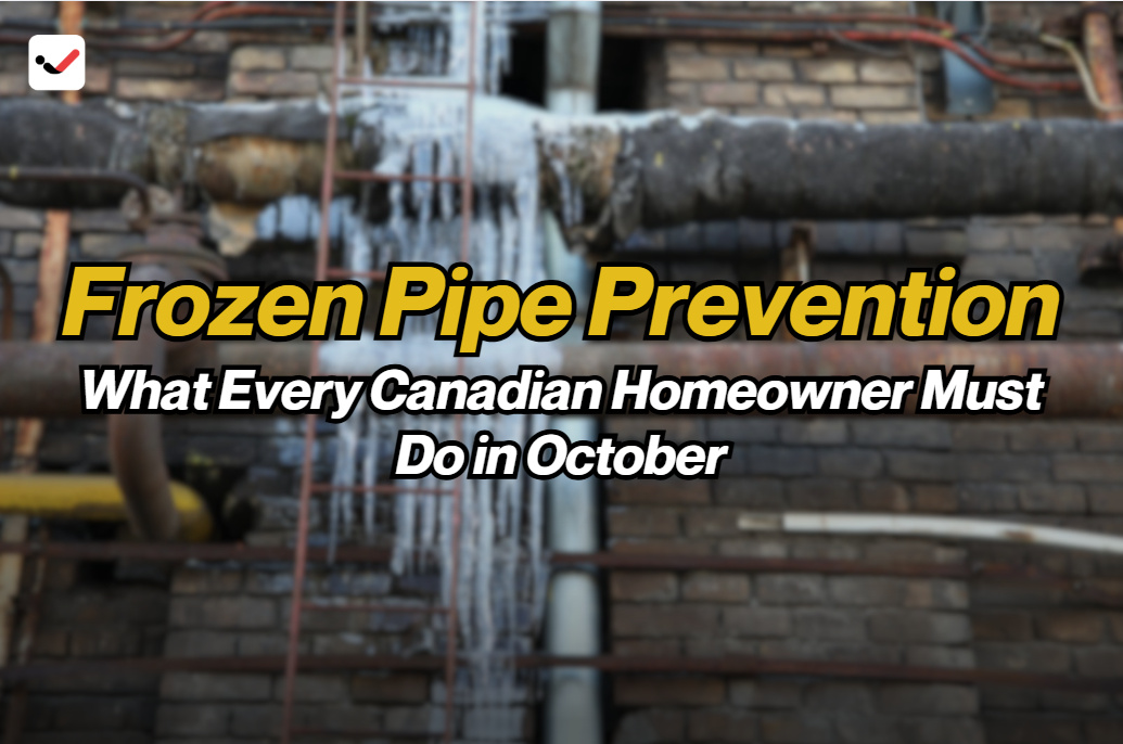 iTaskApp Services - Frozen Pipe Prevention: What Every Canadian Homeowner Must Do in October
