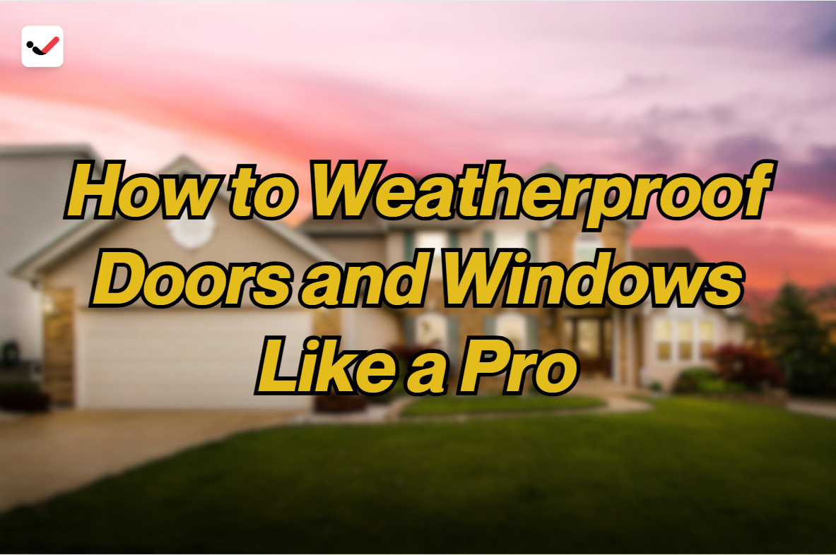 iTaskApp Services - How to Weatherproof Doors and Windows Like a Pro