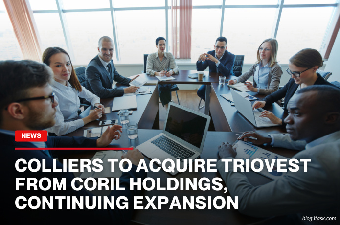 iTaskApp Services - Colliers To Acquire Triovest From Coril Holdings, Continuing Expansion