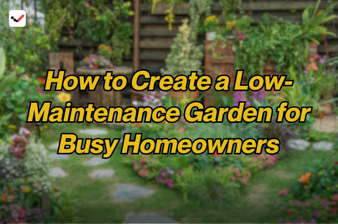 iTaskApp Services - How to Create a Low-Maintenance Garden for Busy Homeowners