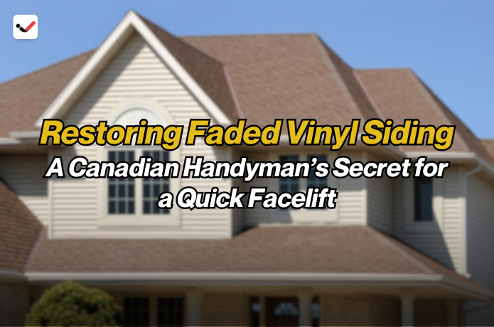 iTaskApp Services - Restoring Faded Vinyl Siding: A Canadian Handyman’s Secret for a Quick Facelift