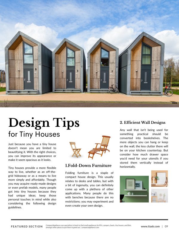 Design Tips for Tiny Homes