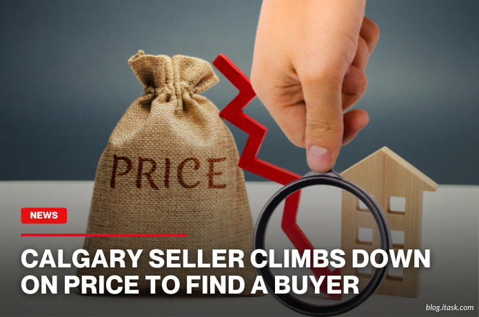 iTaskApp Services - Calgary seller climbs down on price to find a buyer