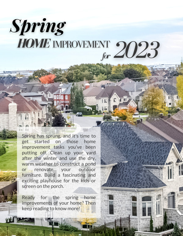 Spring Home Improvement 2023